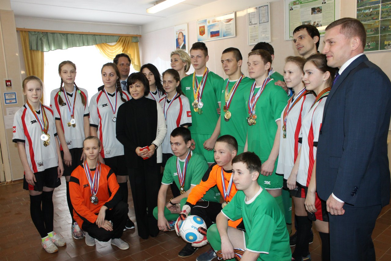 Открытие школьной спортивной лиги в Талдомской районе