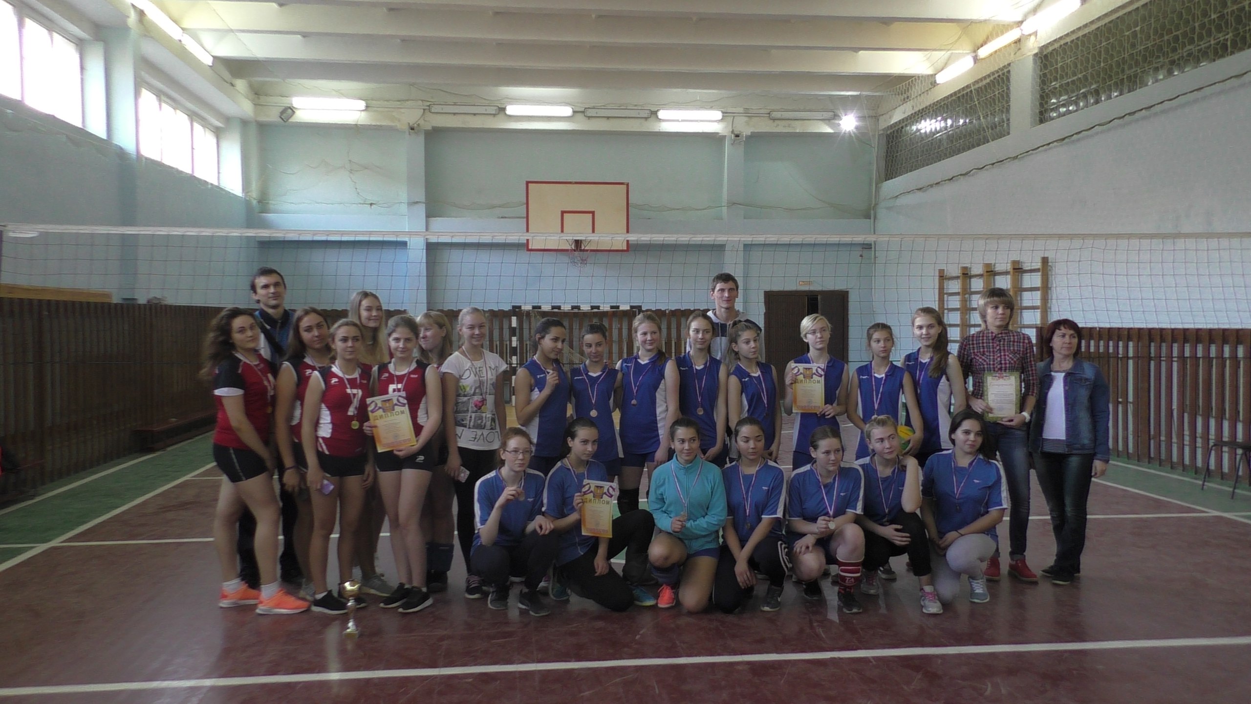 Турнир по волейболу среди девушек, посвящённый открытию спортивного сезона