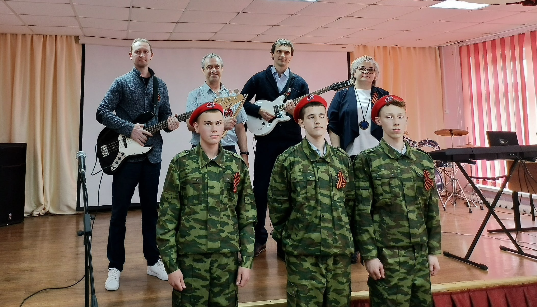 Общешкольное мероприятие, посвящённое Дню Победы