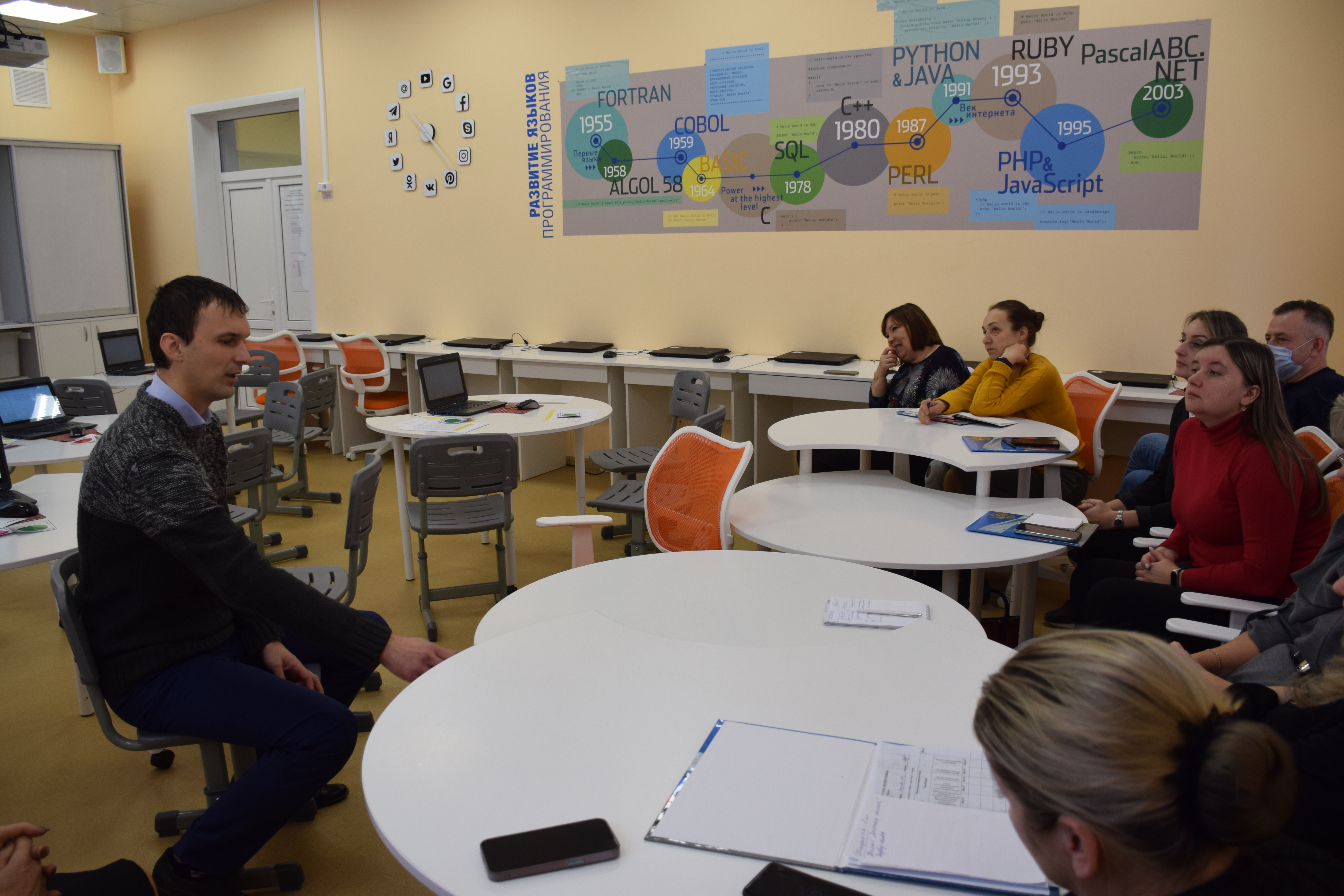 Открытый урок в 8-ом классе 