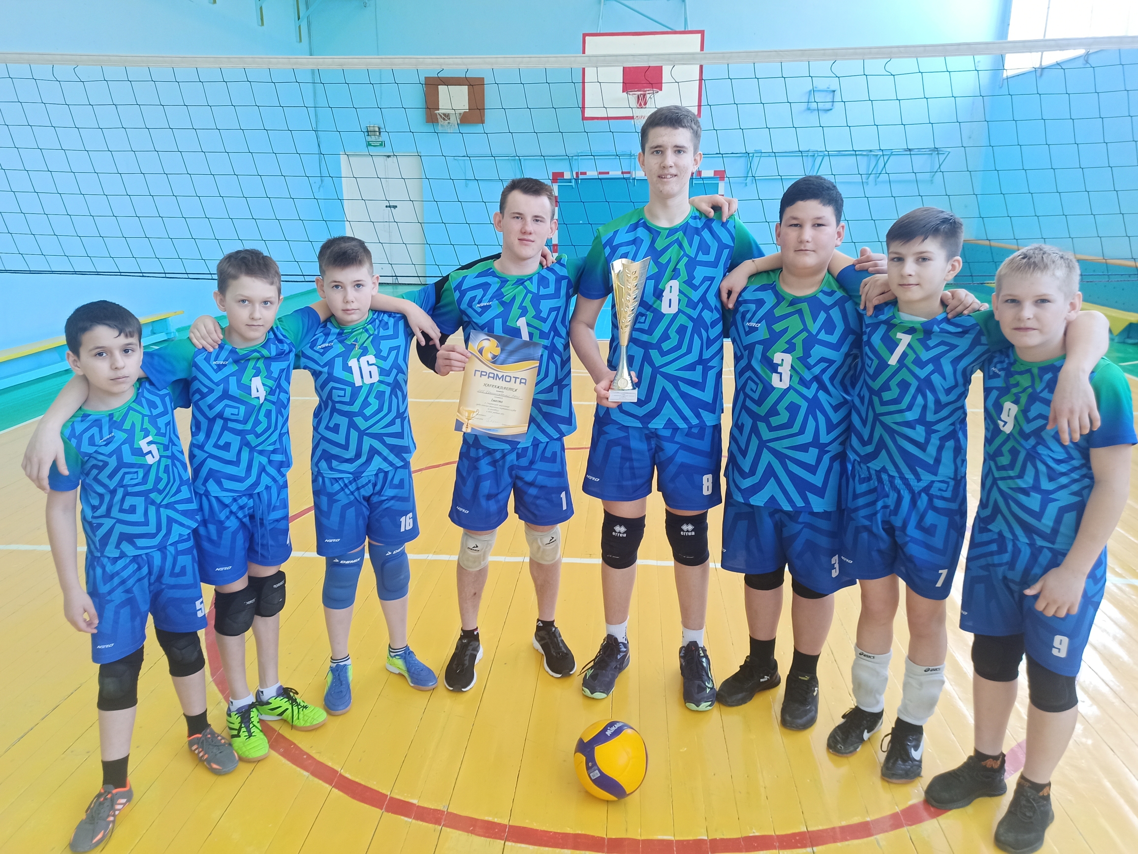 Районная спартакиада по волейболу